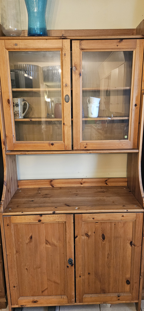 Wooden Hutch and Bookcases - photo 2