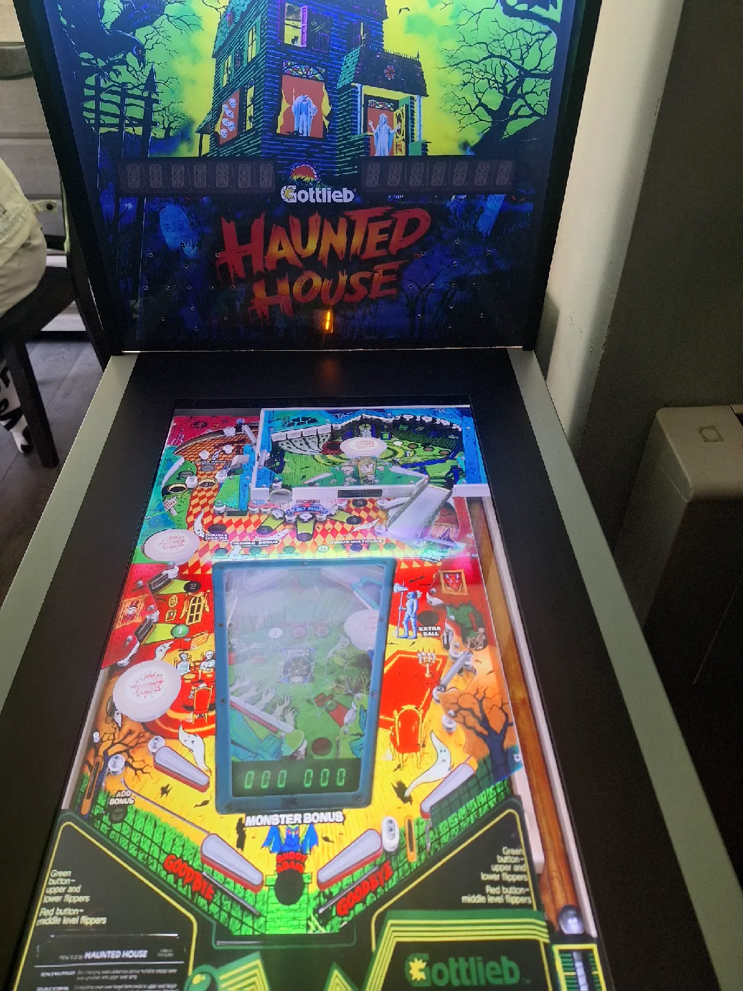Gottlieb Haunted House Digital Pinball Machine image indicator(2)