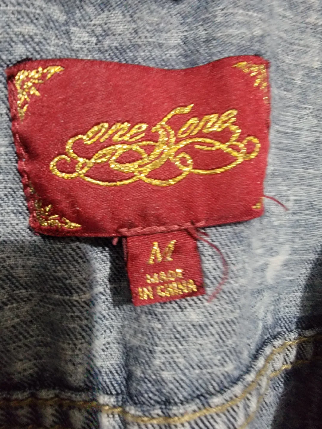 One Star Women's Denim Jacket - Size M image indicator(3)