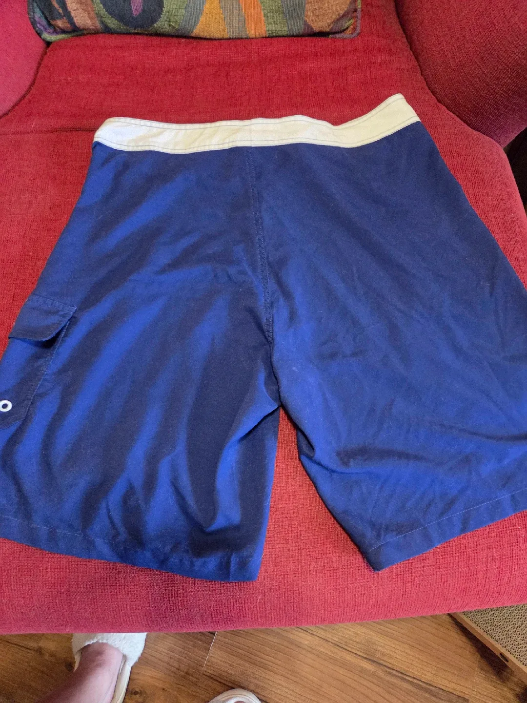 Toronto Maple Leaf Swimming Trunks. image indicator(2)