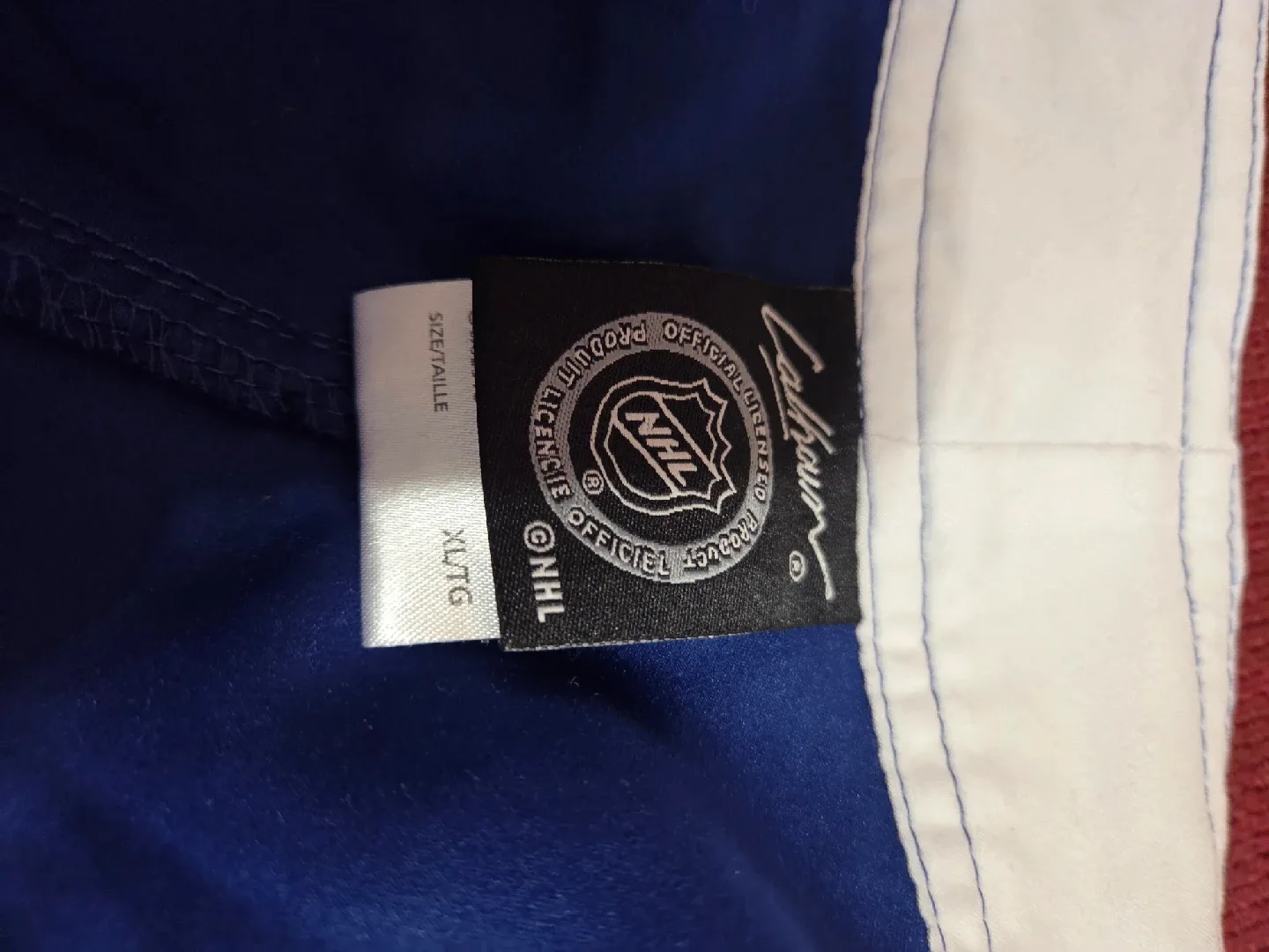 Toronto Maple Leaf Swimming Trunks. image indicator(3)