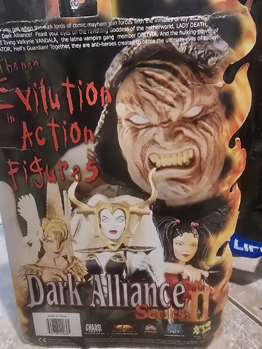 Dark Alliance Series II Oblivia Action Figure - photo 2