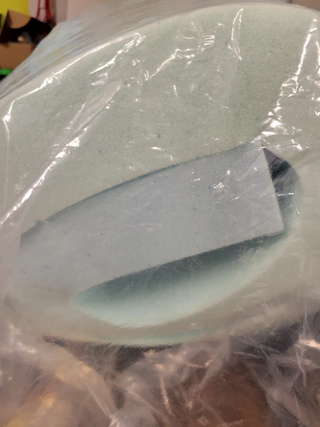 Twin 3 Inch Memory Foam Mattress Topper cost $89 new image indicator(4)