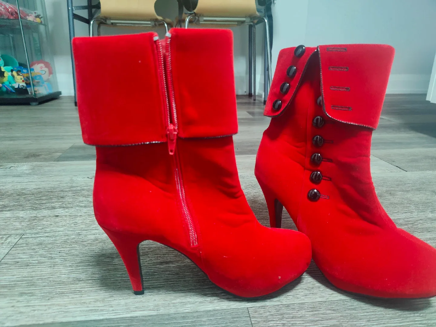 Red Heeled Ankle Boots thumbnail