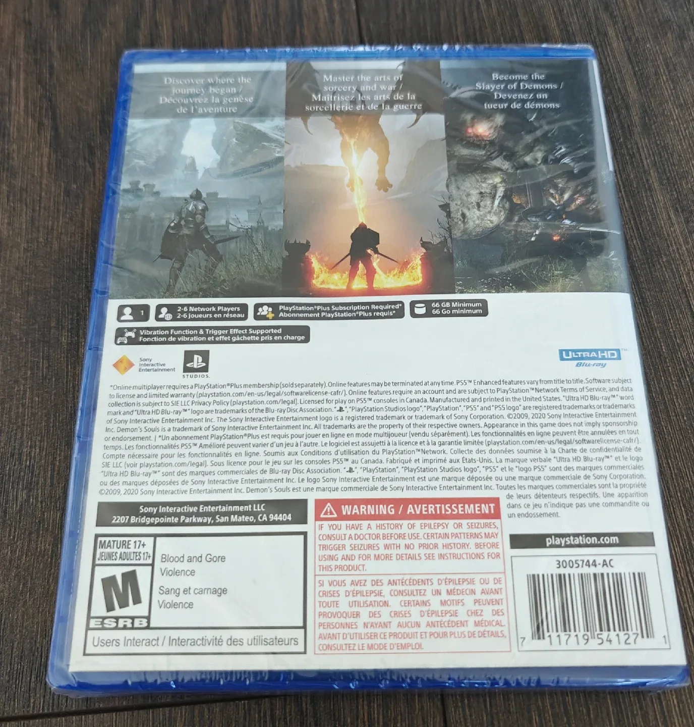 Demon's Souls PS5 (New, sealed) image indicator(2)