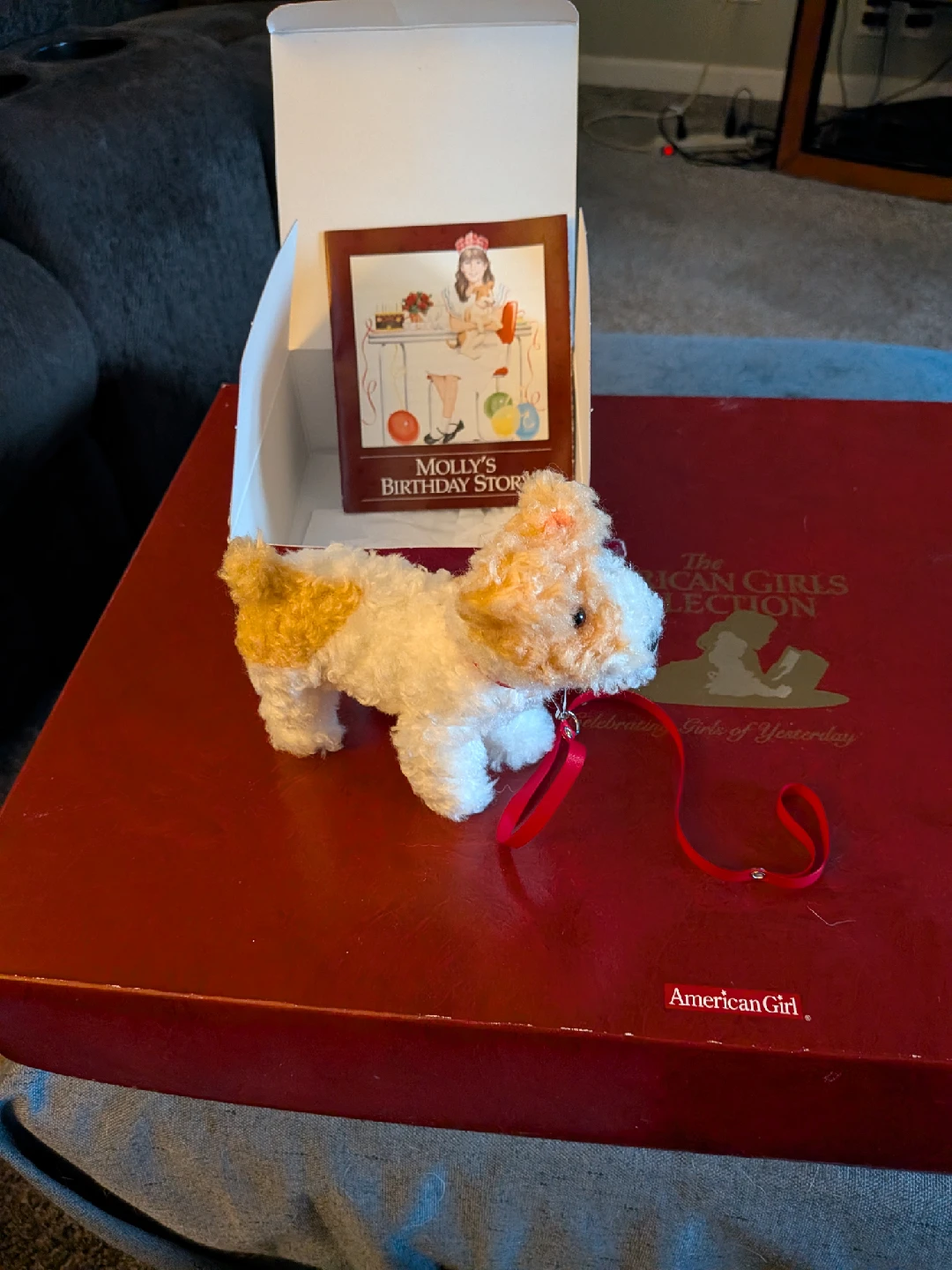 American Girl doll Molly's dog Bennett