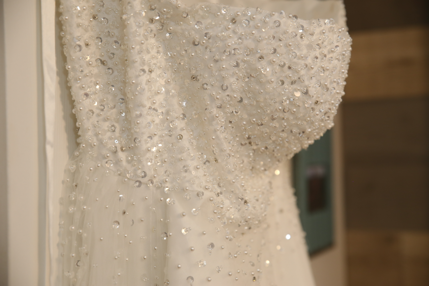 Wedding Dress - Ivory, Beaded & Lace - photo 4