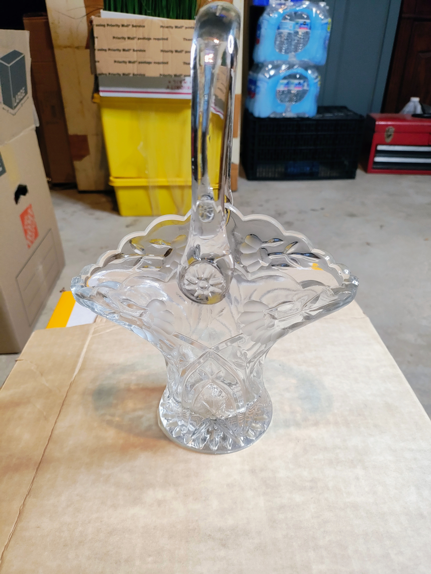 Princess House Crystal Basket