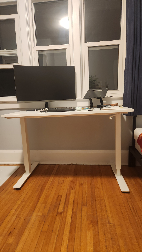 Trotten desk sit/stand white 160x80 cm - photo 2