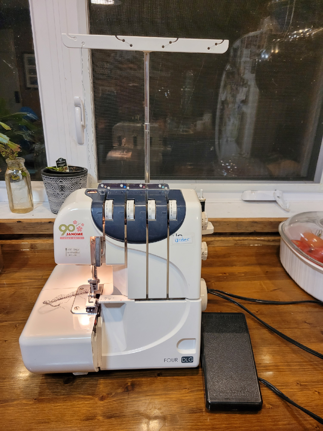 Janome Four DLG Serger Sewing Machine