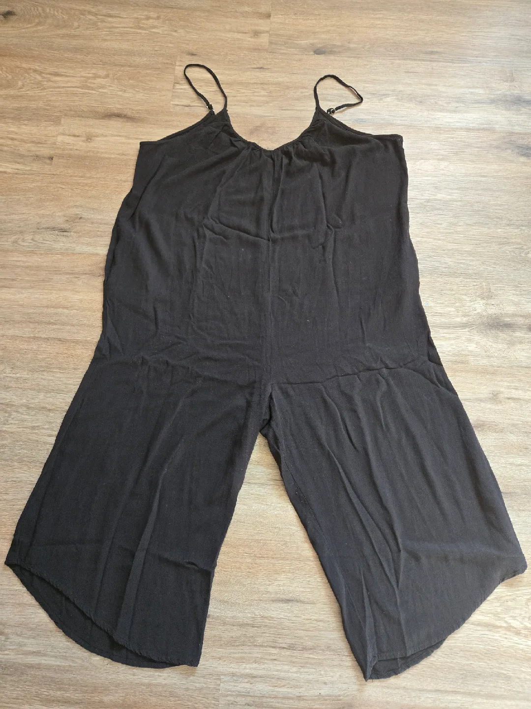 Black Spaghetti Strap Jumpsuit size Large thumbnail