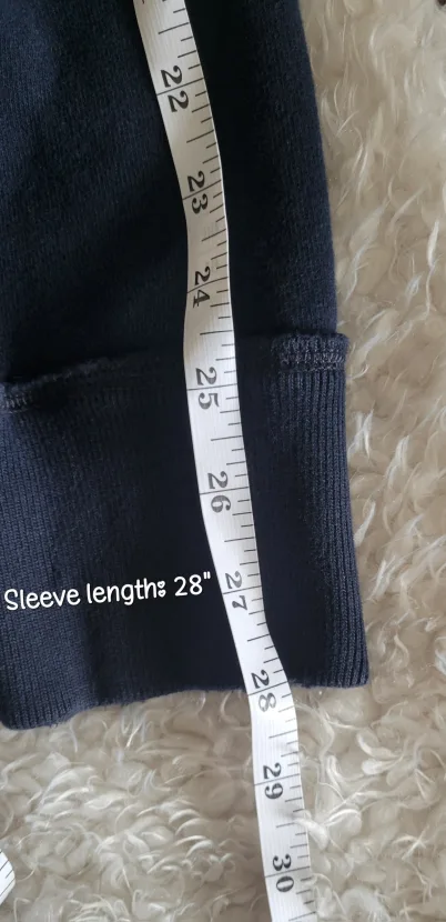 Men's Hollister Navy Blue Hoodie Jacket image indicator(5)