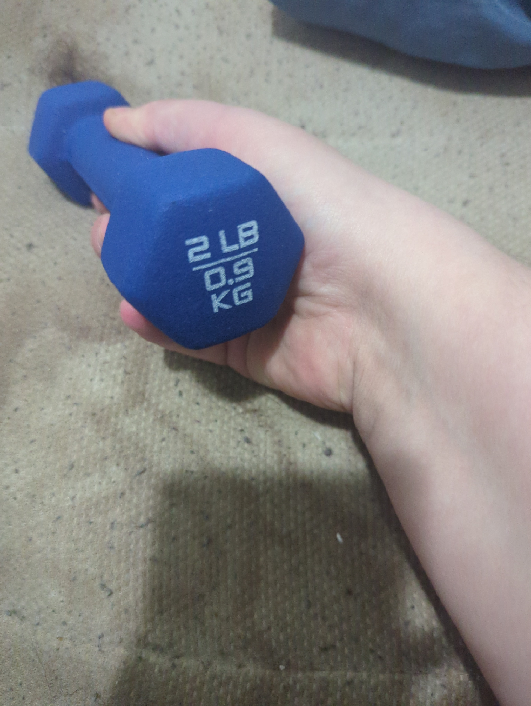 Blue 2 LB Dumbbell