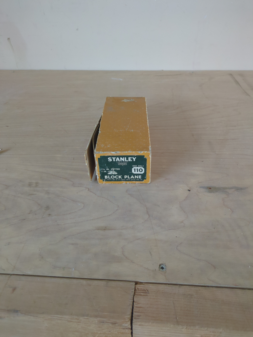 Stanley 110 Block Plane with Box