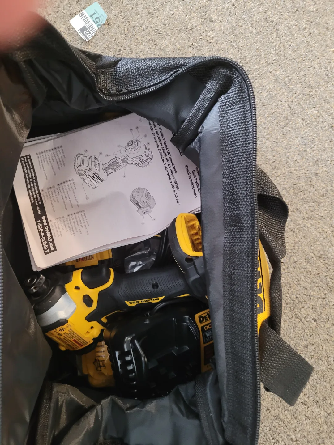 DeWalt Atomic 20V MAX XR Brushless 2-Tool Combo Kit image indicator(2)