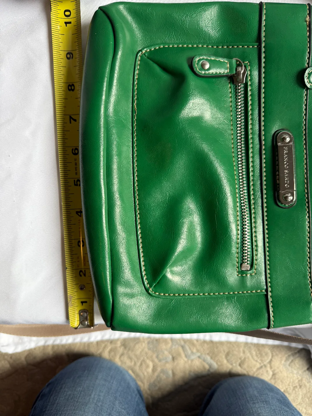 Franco Sarto Green Crossbody Bag image indicator(3)