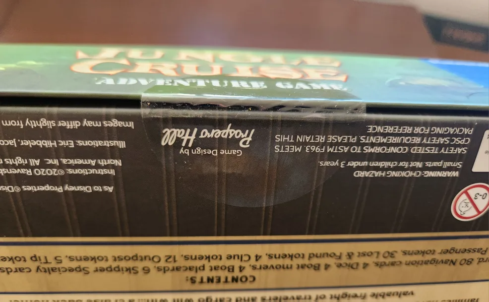 NEW IN SEALED BOX Jungle Cruise adventure board game image indicator(2)