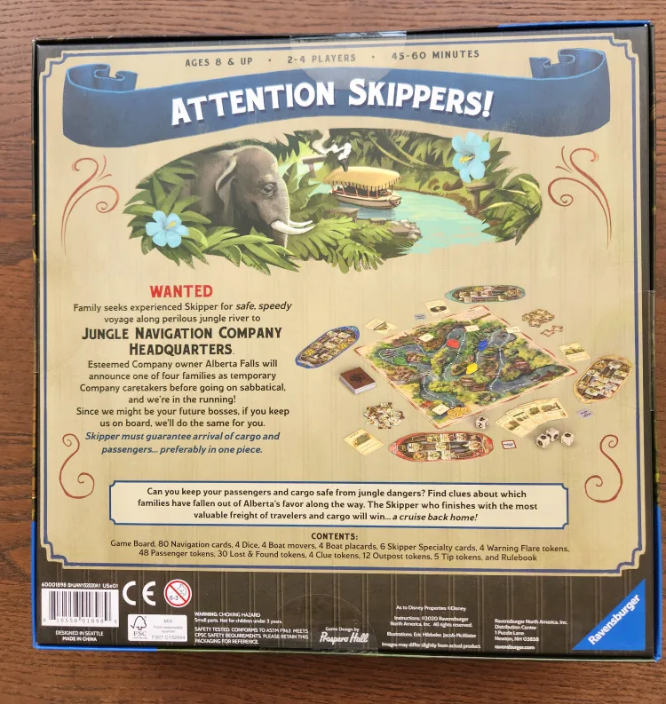 NEW IN SEALED BOX Jungle Cruise adventure board game image indicator(3)