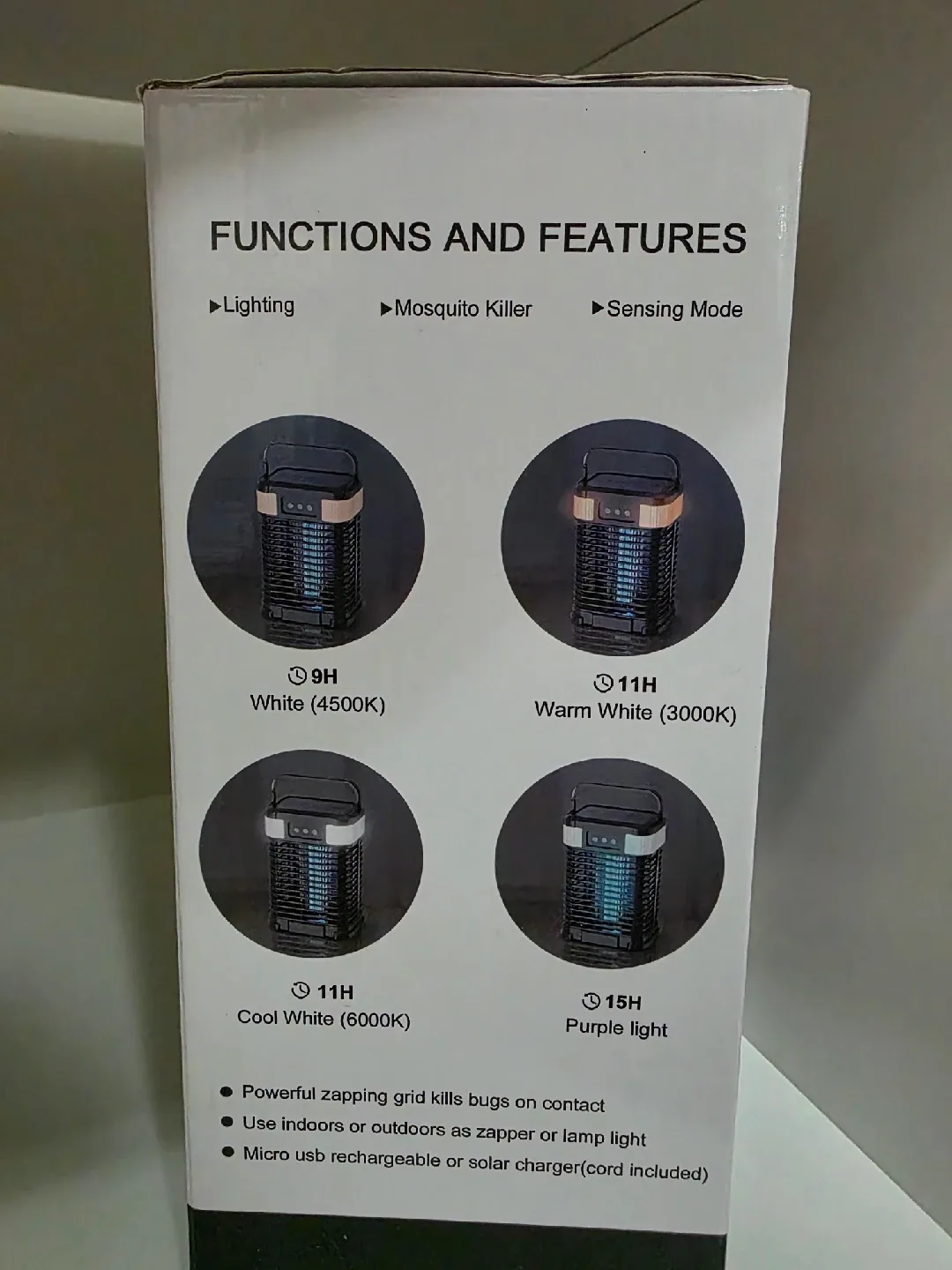 Solar Mosquito Lamp image indicator(4)