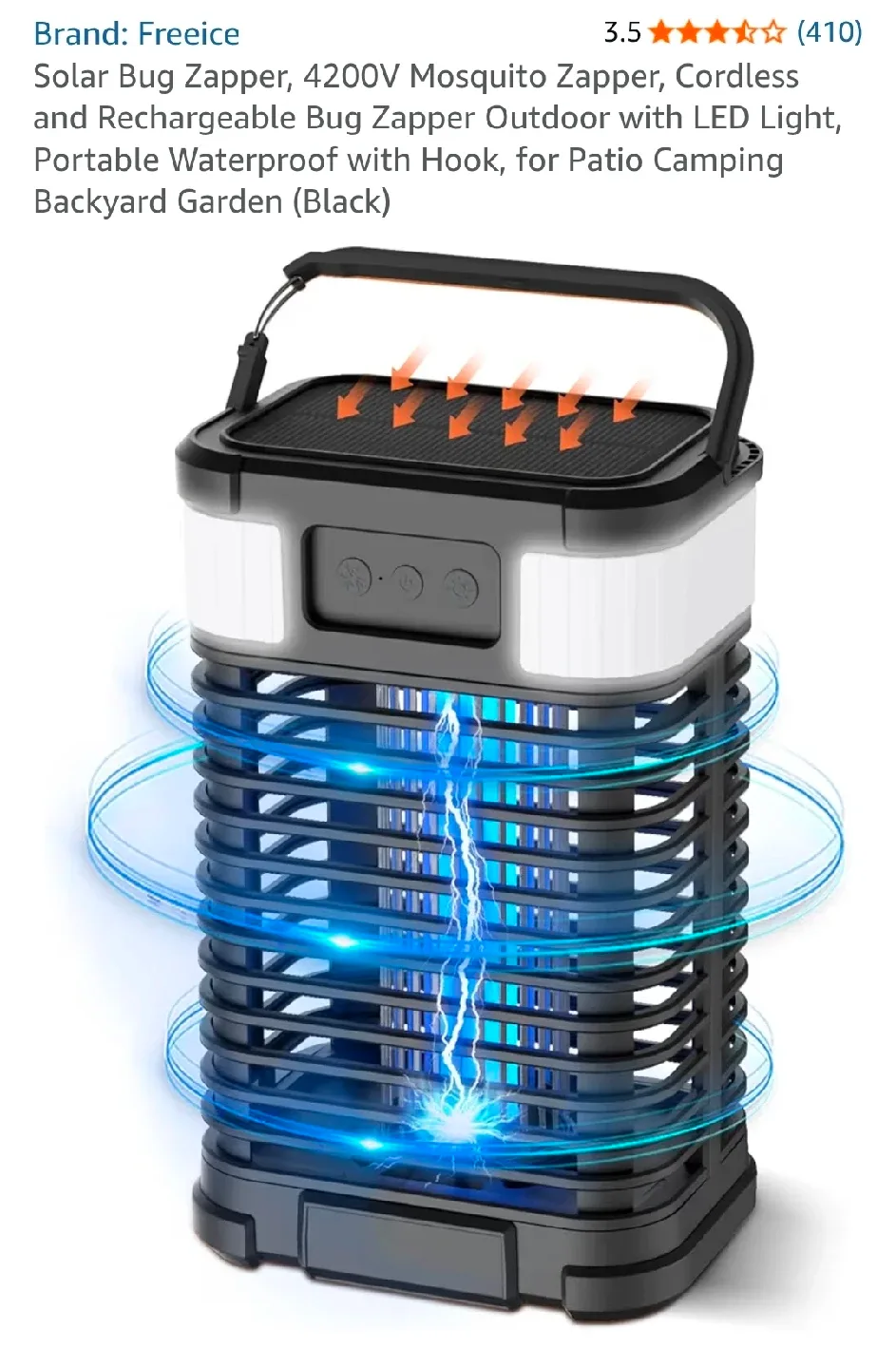 Solar Mosquito Lamp image indicator(6)