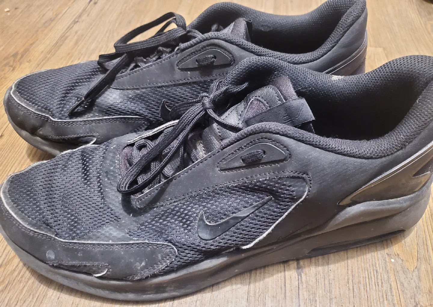 Nike Air Max Shoes - Black - size 14