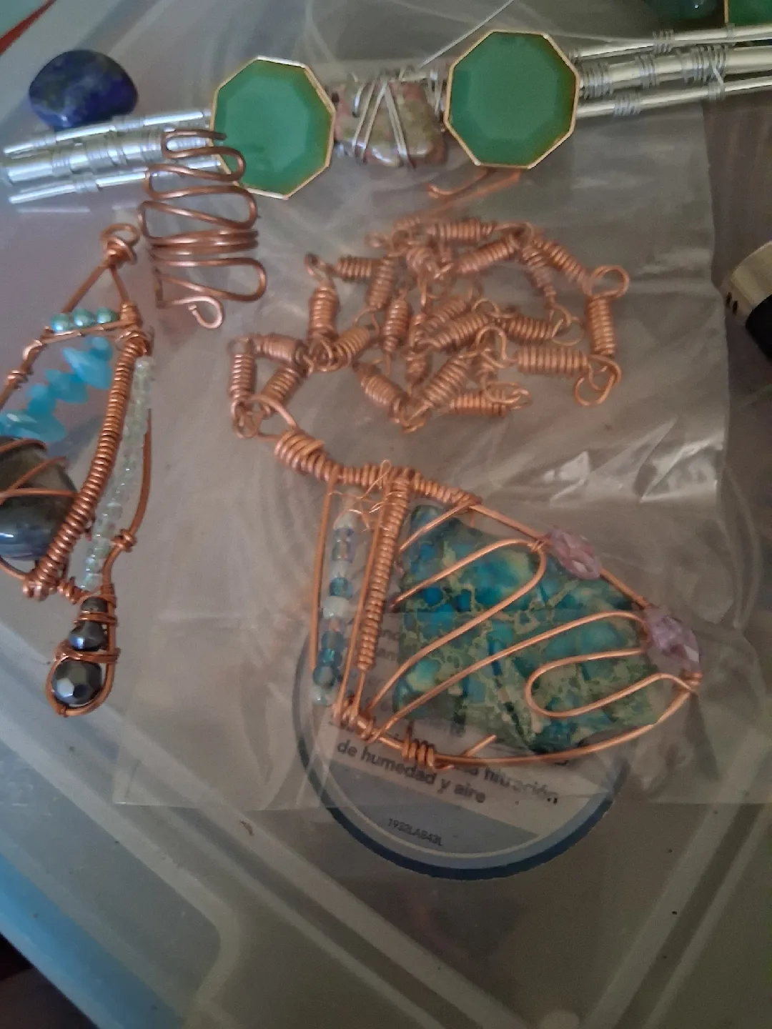 Handmade Copper & Stone Jewelry image indicator(2)