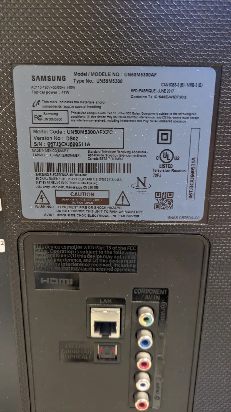 Samsung UN50M5300AF 50" Smart TV image indicator(3)