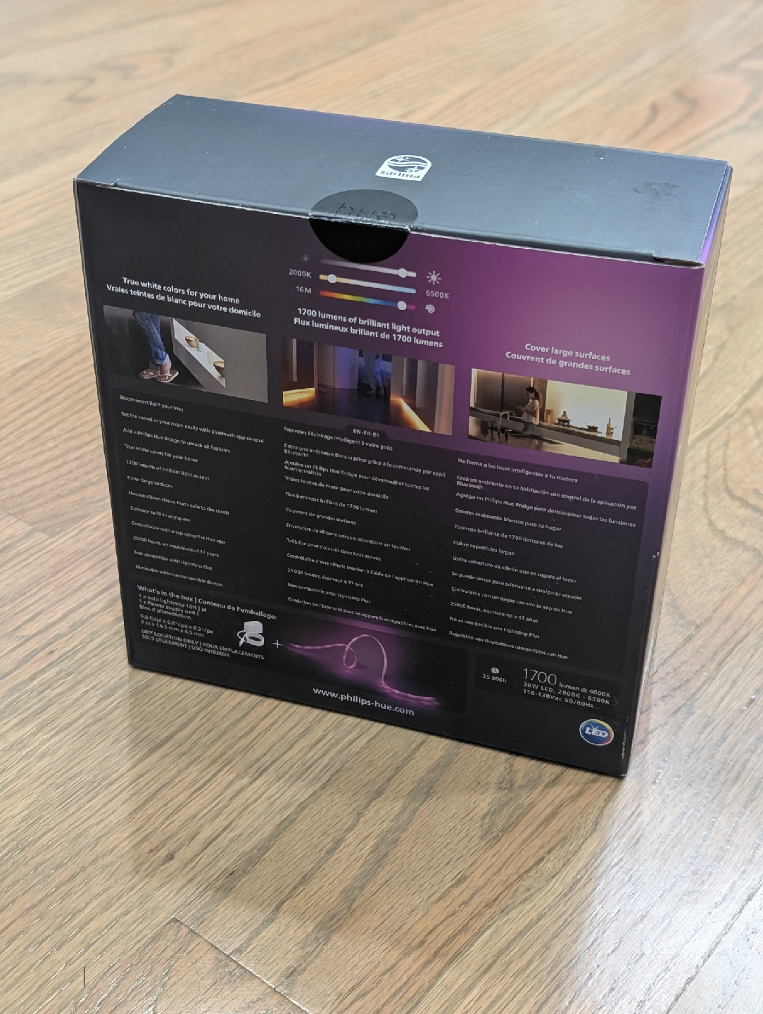 Philips Hue White & Color Ambiance 10ft Lightstrip - photo 3
