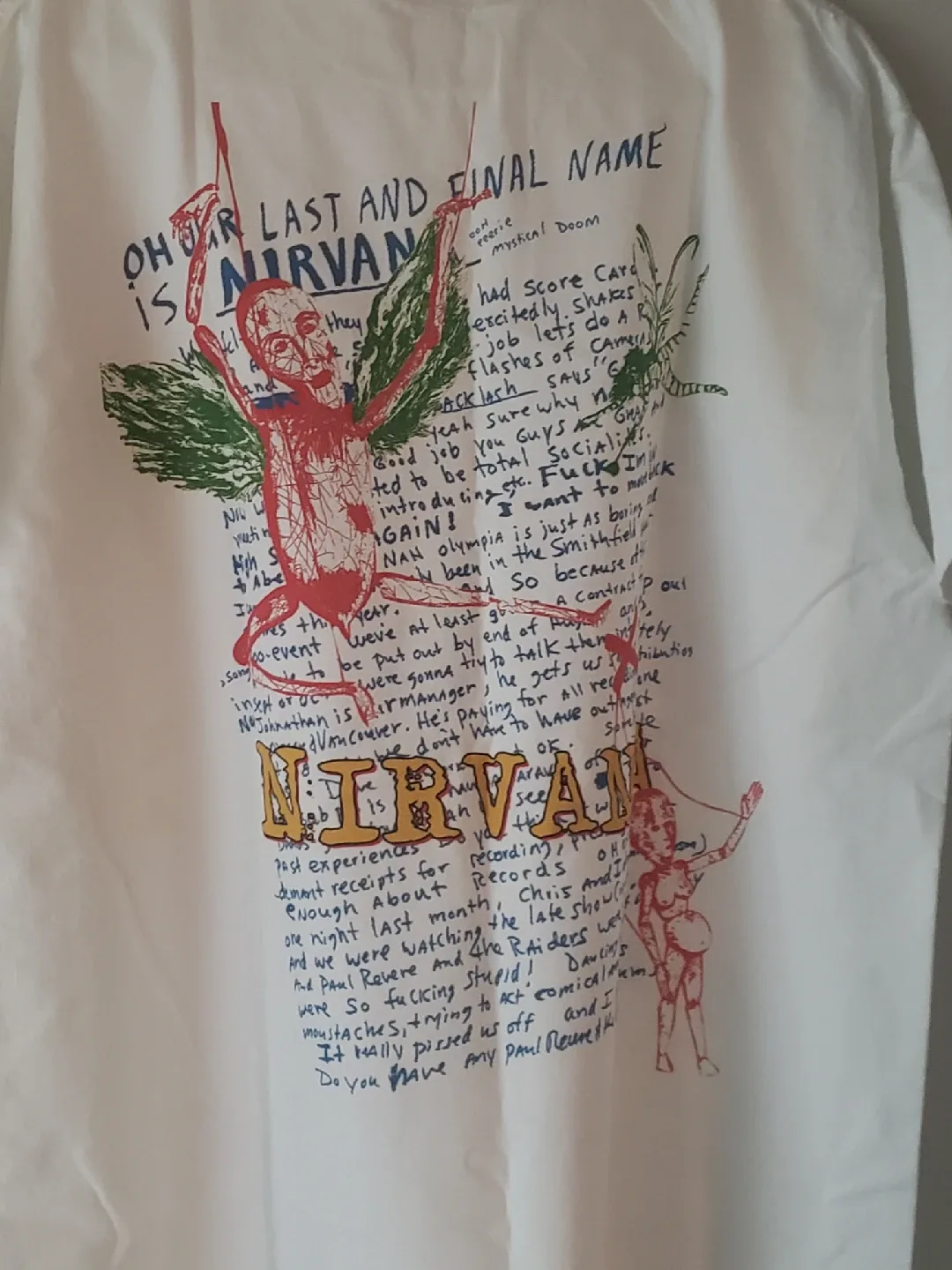 Rare! Asian Import Nirvana Graphic Tee - XL image indicator(3)