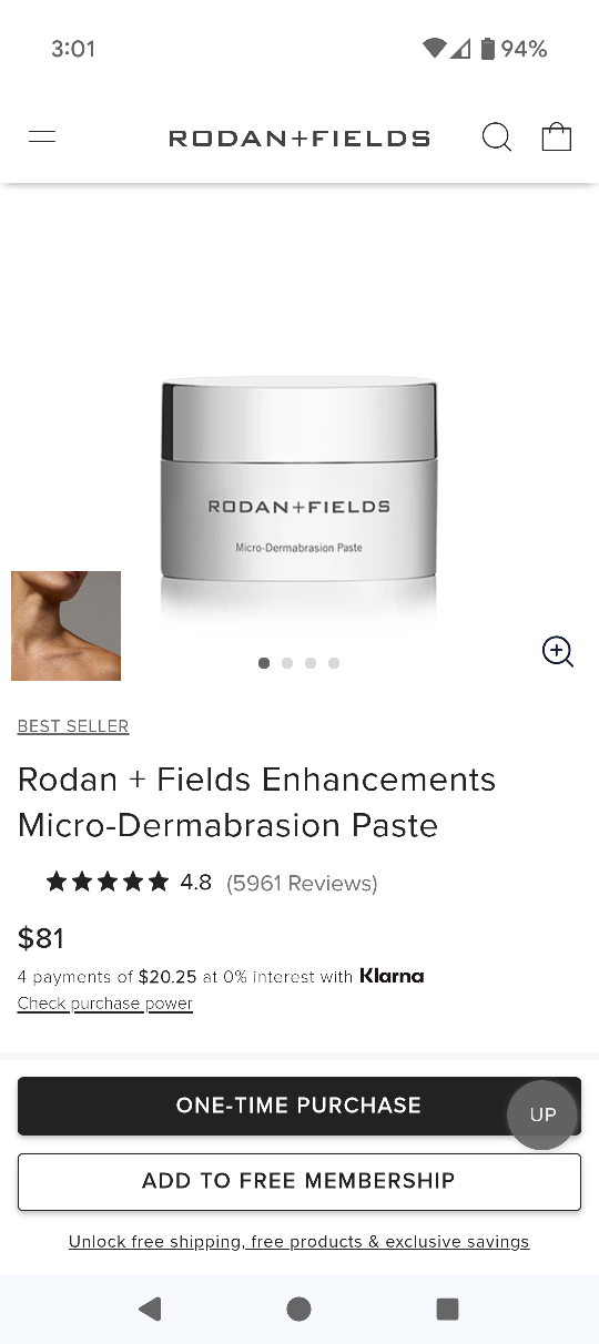 Rodan + Fields Micro-Dermabrasion Paste (New) - photo 3