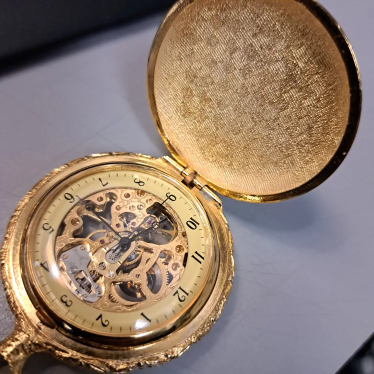 Cloisonne Pocket Watch with Chain image indicator(2)