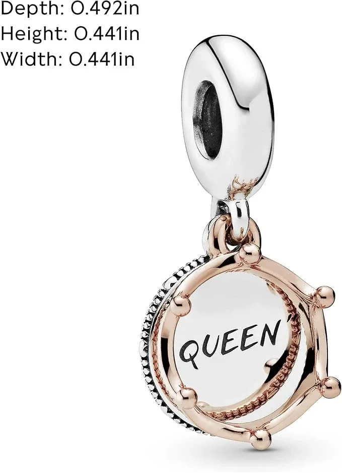 Pandora Queen Crown Dangle Charm with Gift Box image indicator(5)