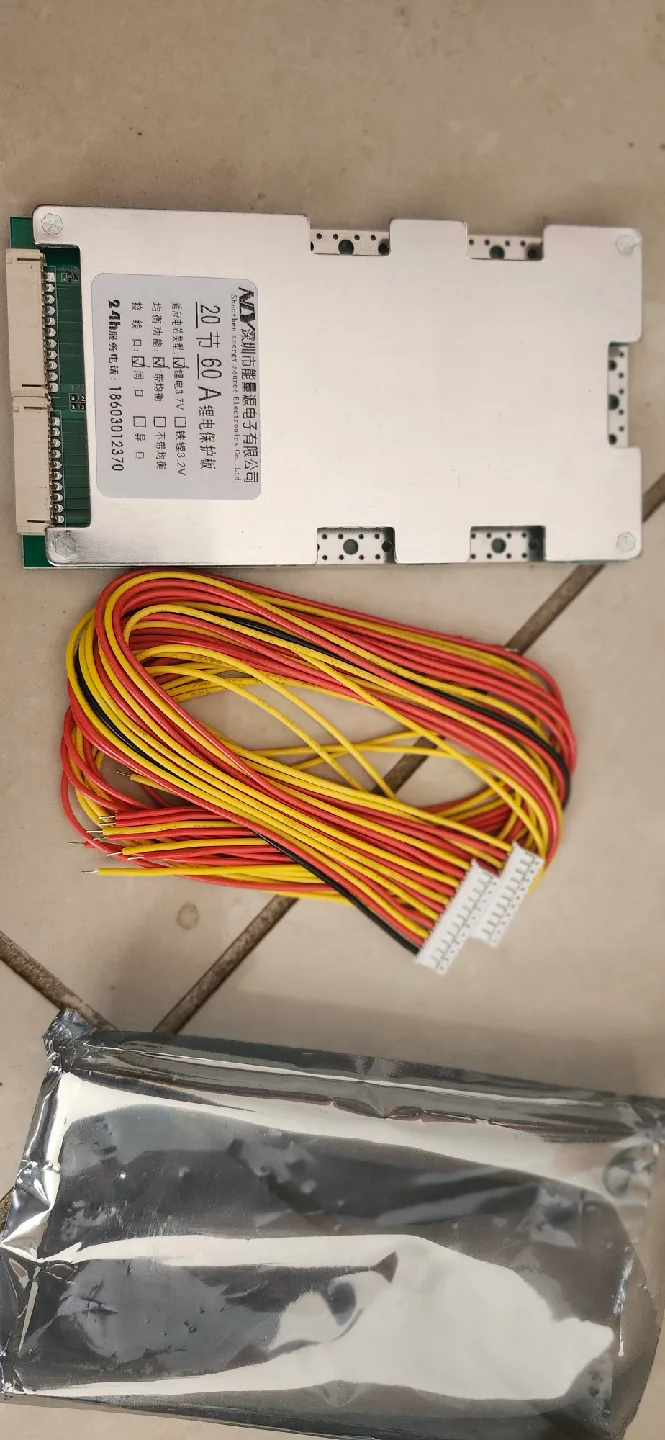 20-Cell 60A Lithium Battery Protection Board thumbnail