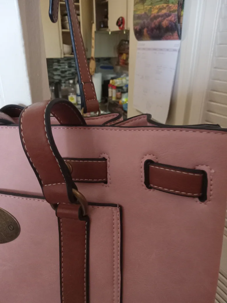 Stone & Co. Pink Tote Bag, simply Noelle image indicator(4)