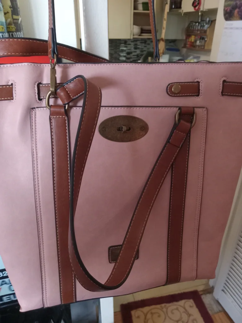 Stone & Co. Pink Tote Bag, simply Noelle image indicator(8)