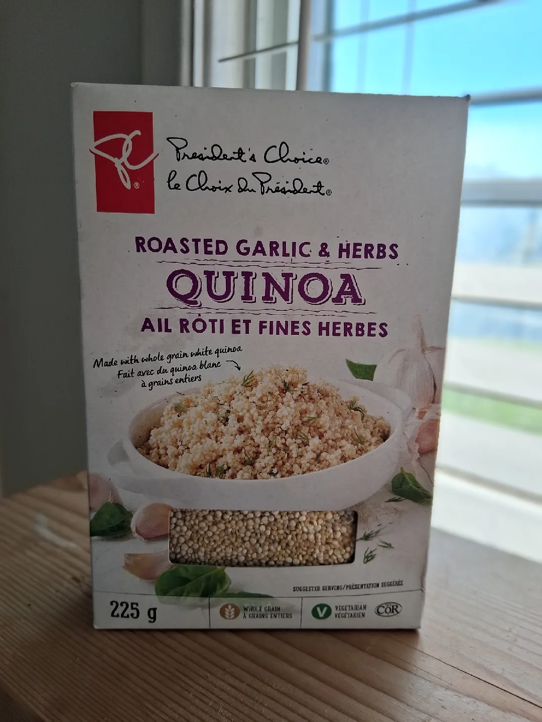 President's Choice Roasted Garlic & Herbs Quinoa thumbnail