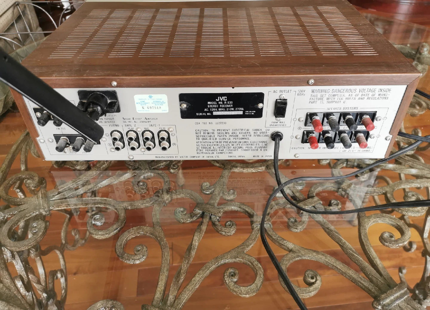 Vintage JVC Stereo Receiver - photo 3