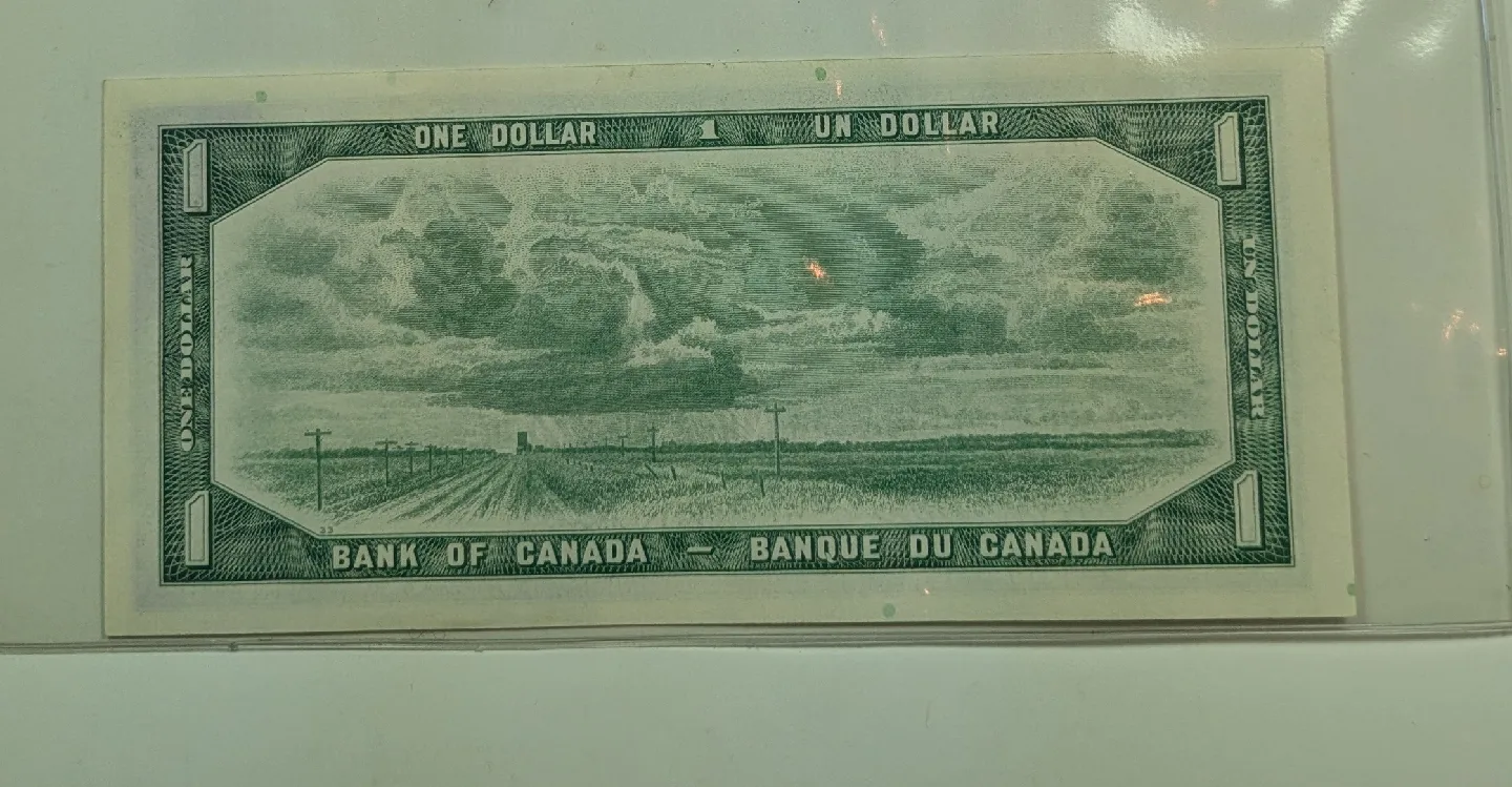 1954 Canadian 1 Dollar - Uncirculated image indicator(2)