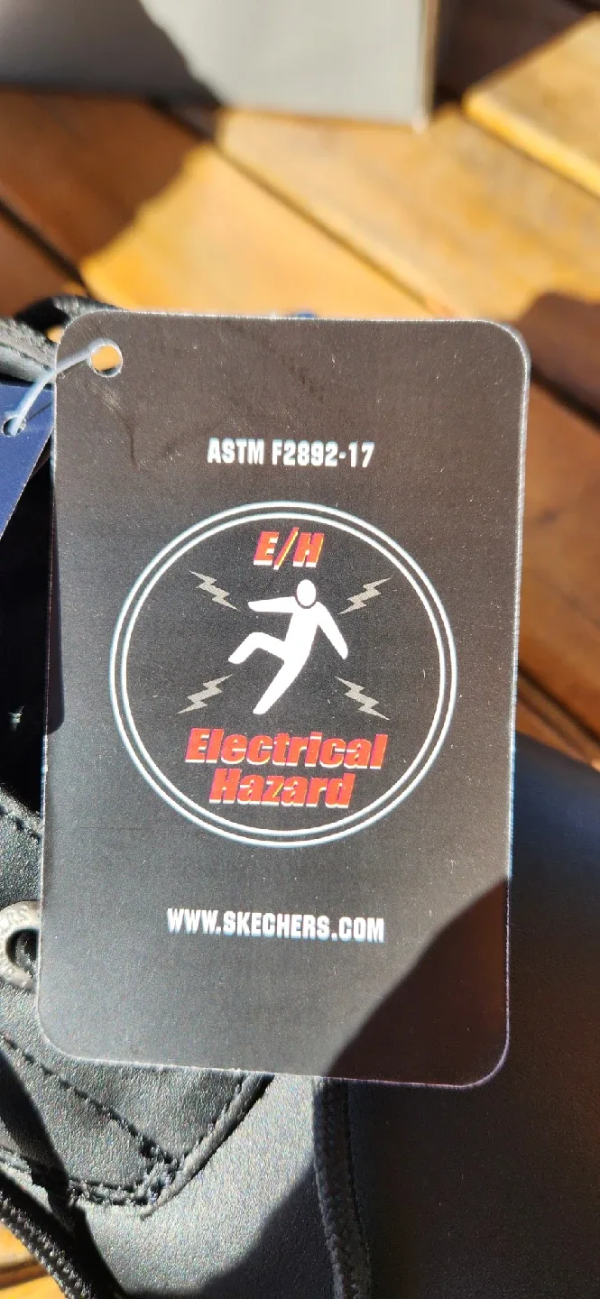 New Skechers Relaxed Fit Memory Foam Work Shoes image indicator(5)