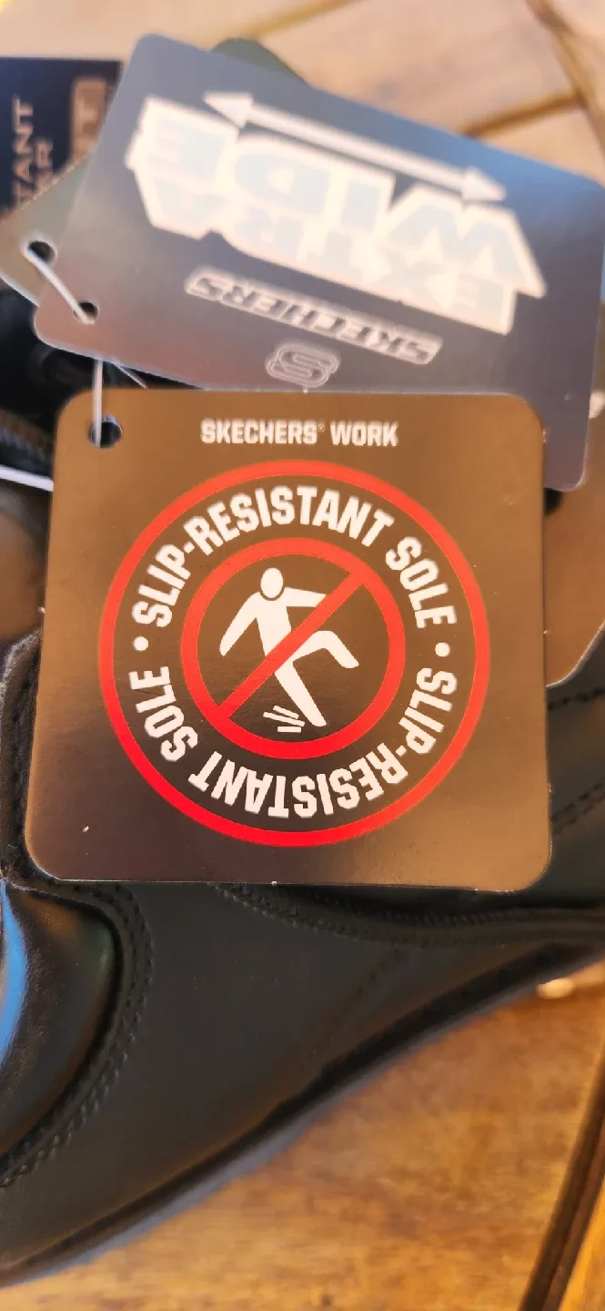 New Skechers Relaxed Fit Memory Foam Work Shoes image indicator(6)