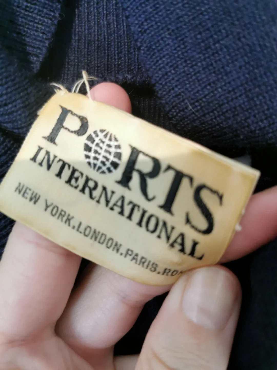 PORTS International Blue medium Knit Dress image indicator(5)