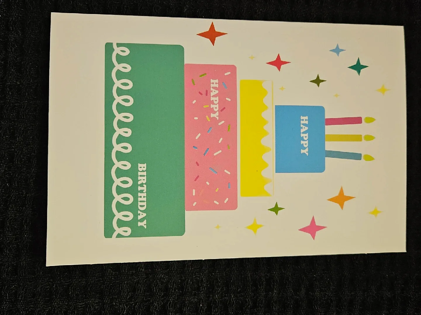 Unopened Box of 56 Birthday Cards - 8 Assorted Designs image indicator(7)