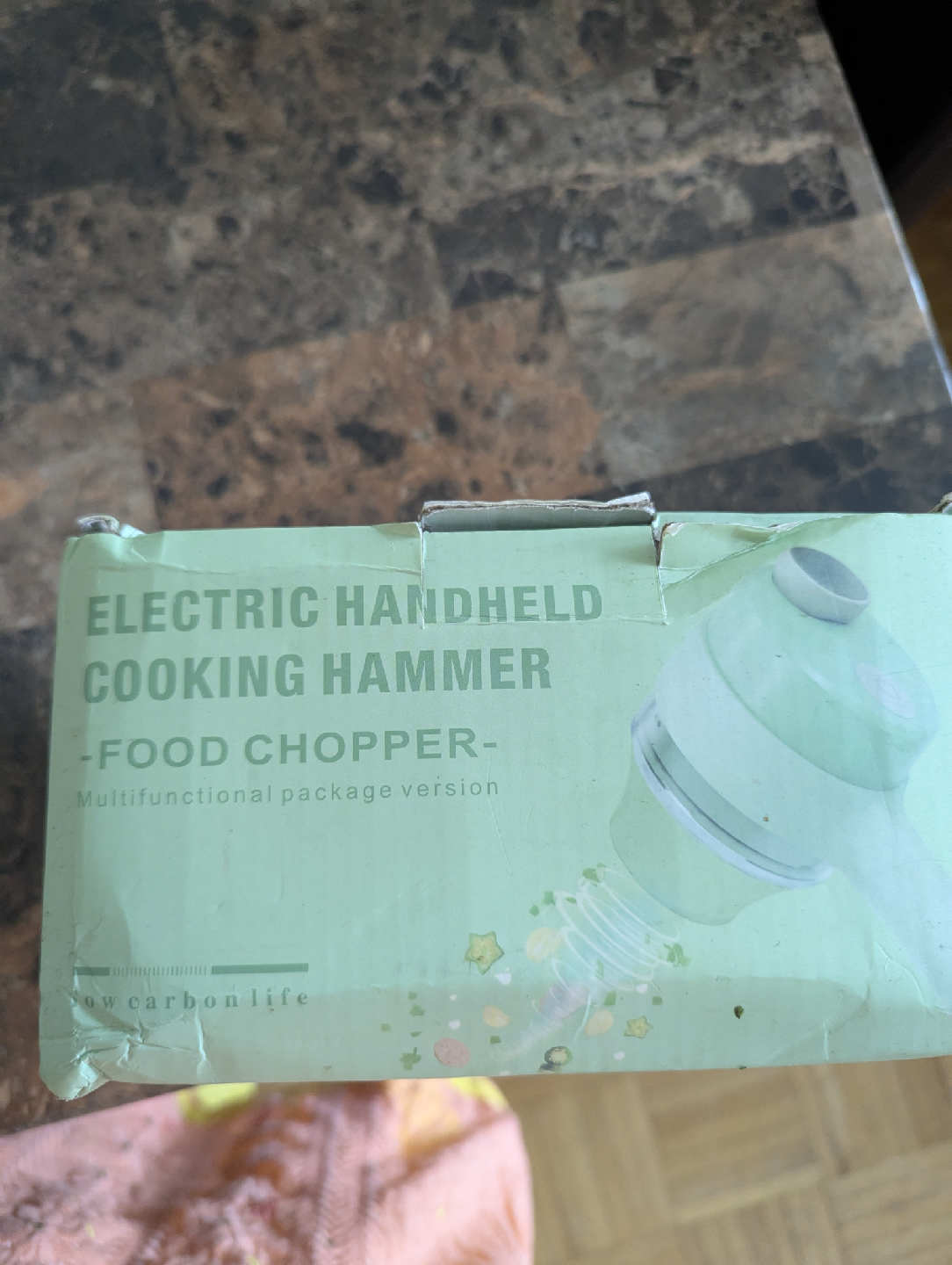 Electric Handheld Cooking Hammer Food Chopper - NEW - photo 4