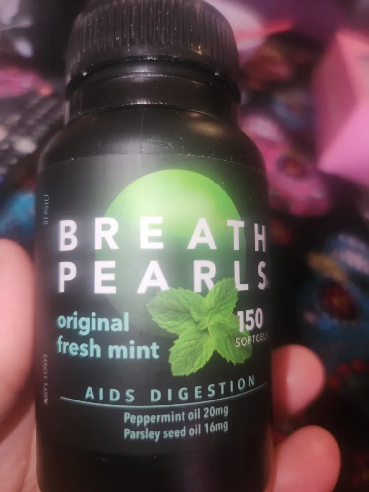 Breath Pearls Original Fresh Mint 150 Softgels image indicator(4)