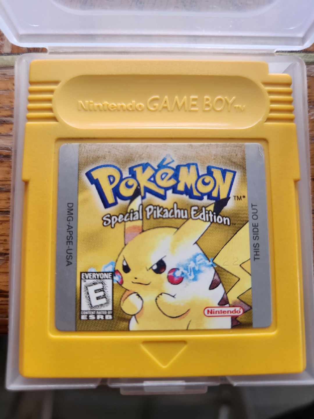 Pokémon Yellow Version (Game Boy Color) – Loose Cartridge