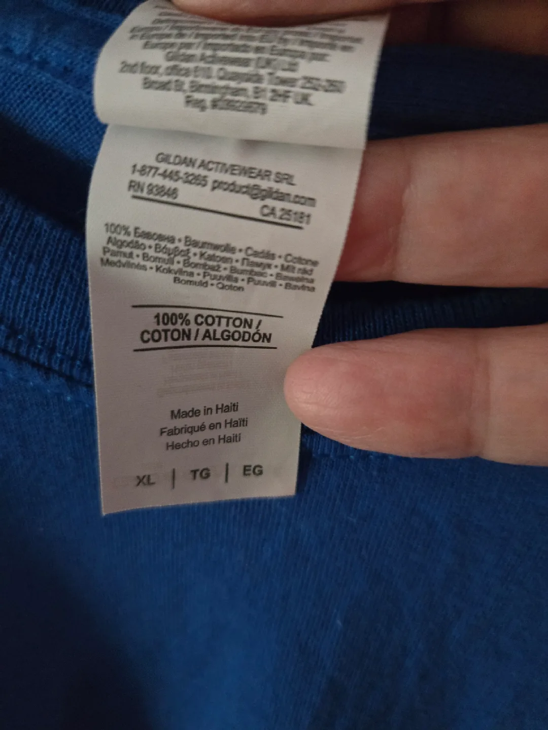 Gildan Toronto Blue Jays T-Shirt - XL image indicator(4)