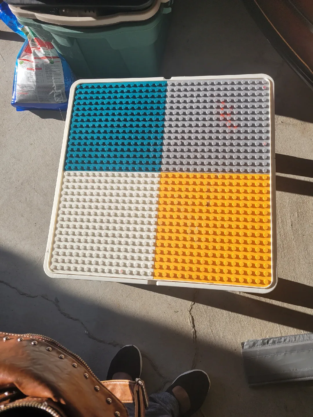 Folding Lego Compatible Table image indicator(3)