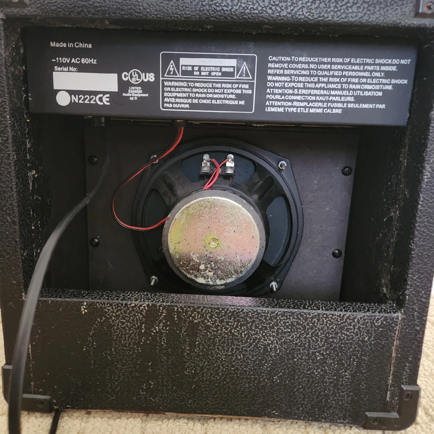 Typhoon TYGA-10 Guitar Amplifier image indicator(4)