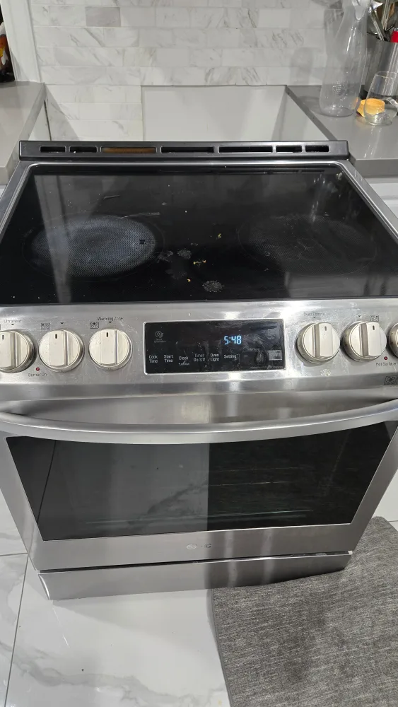 LG Electric Range Oven image indicator(3)