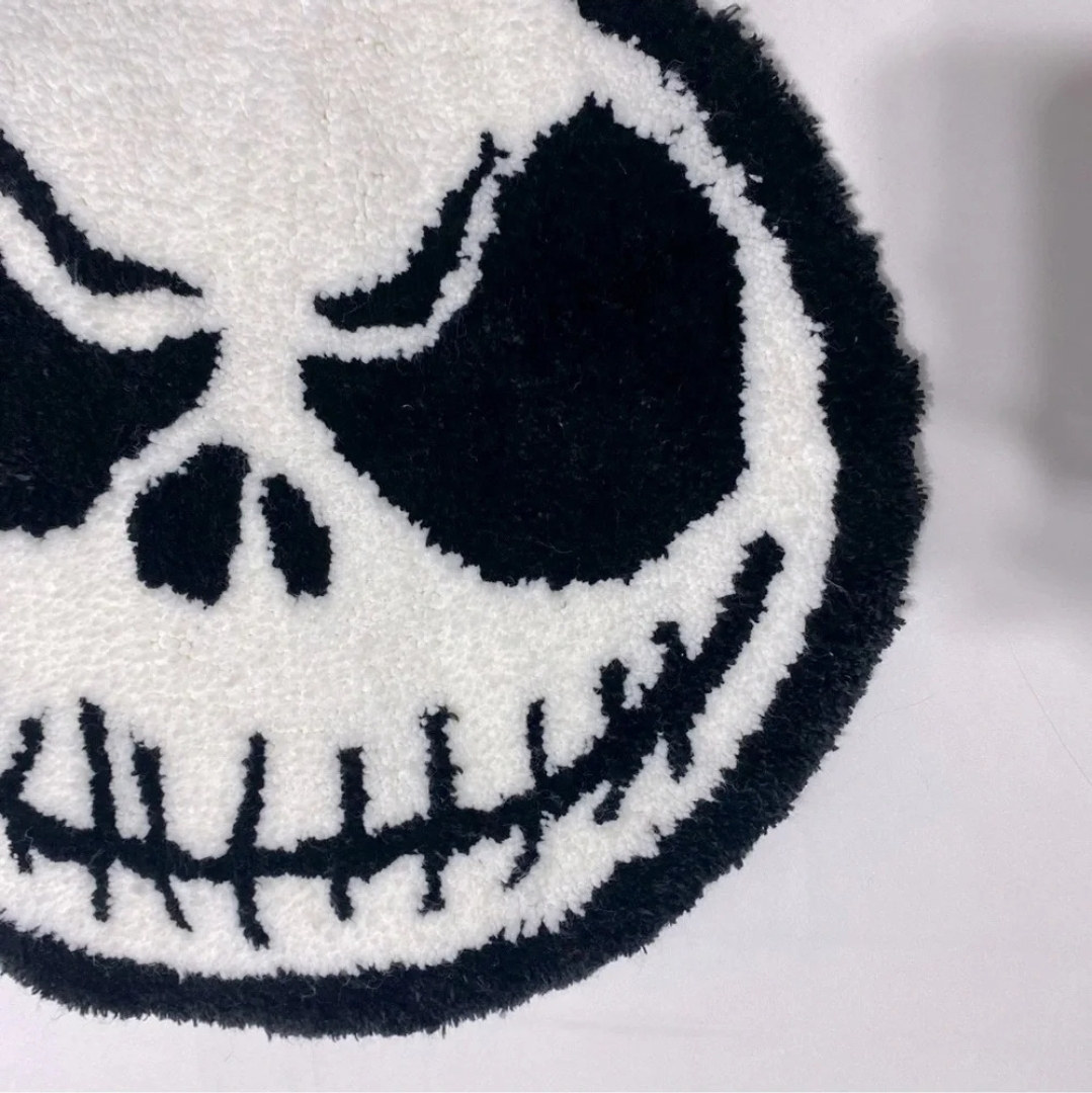 Handmade Nightmare Before Christmas Jack Skellington Rug - photo 4